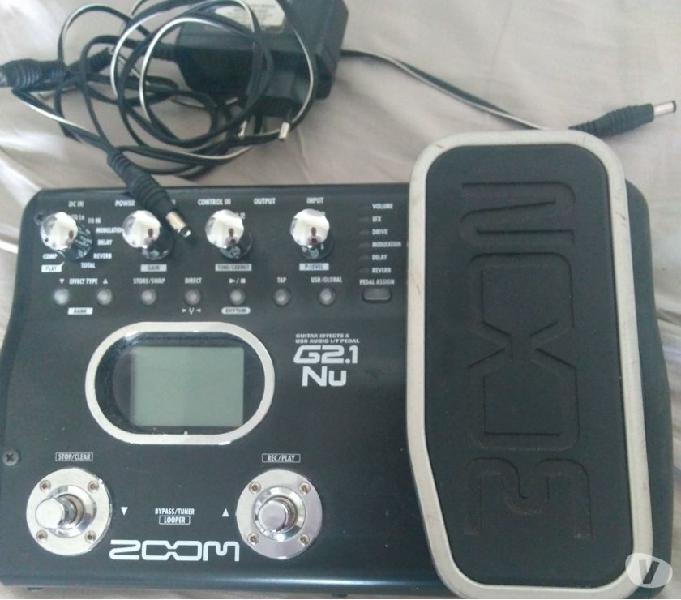 Kit: guitarra: Memphis Tagima MG22 pedaleira zoom, G2.1nu