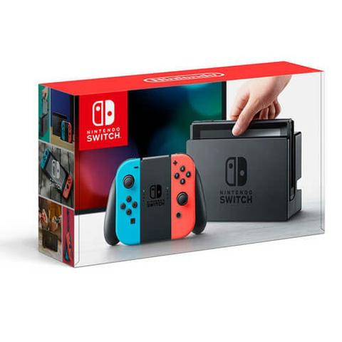 Nintendo Switch Com Joy-Con Neon Azul/ - Semi novo