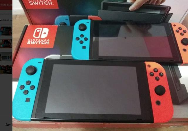 Nintendo Switch Desbloqueado + 128GB + HD Externo 1TB