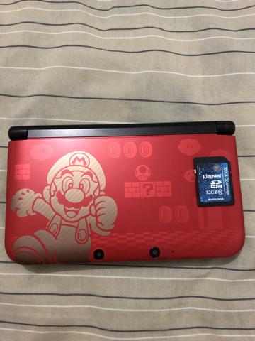 Nitendo 3ds XL + card 32gb + Desbloqueado