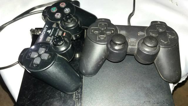 Vendo ps2 2 controles e jogos