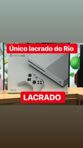 Xbox One S 1TB 4K HDR LACRADO (loja física/único lacrado