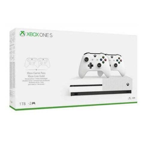 Xbox One S 1TB Com 2 Controles - Garantia 6 Meses