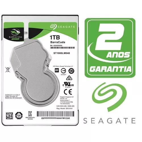 Hd 1tb Notebook Seagate Samsung 2,5 5400 Ps3 Ps4 Xbox Tera