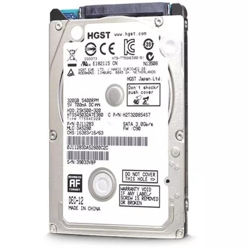 Hd Notebook 320gb Sata Hgst Slim 7mm (retificado) Promoção