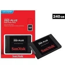 Hd Ssd 240gb Sandisk Plus® 530mb / S Sata 3 20x Mais Rapido