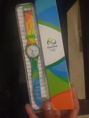Relógio Swatch Olímpiadas Rio - Novo