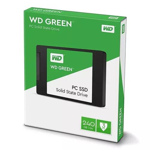 Ssd 240gb Wd Green 545mb/s Sata 3 2,5