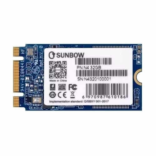 Ssd 32gb M2 Ngff 2242 6gb/s Sunbow Novo Nf-e