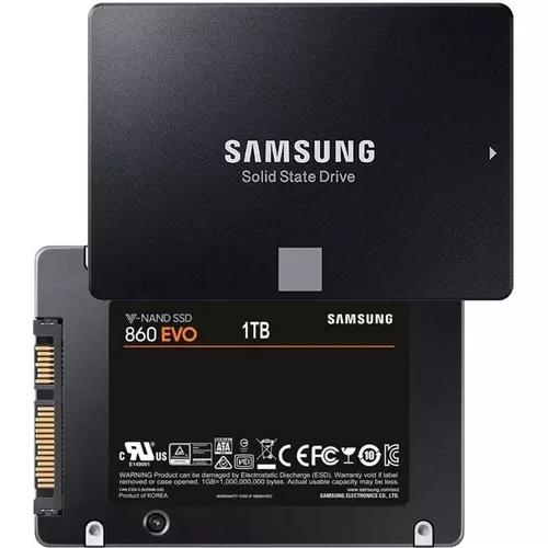 Ssd Samsung 860 Evo 1tb 2,5 Sata 6gb/s Note E Pc
