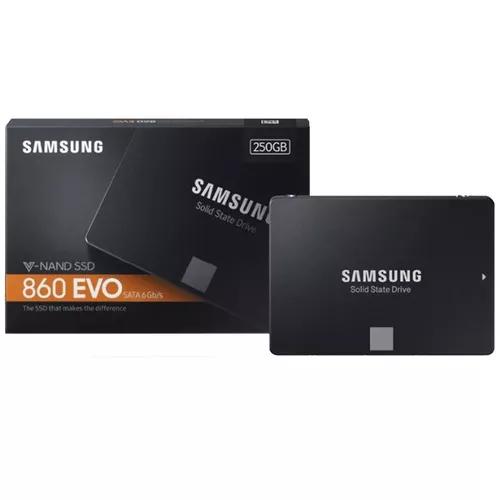 Ssd Samsung 860 Evo 250 Gb Sata 3 6 Gb/s Original Lacrado