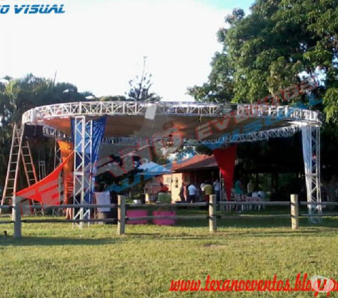 Tenda Circus redonda em Box Truss R$ 5000,00