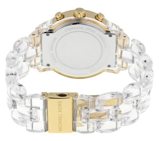 Vendo relógio Michael Kors transparente, na caixa,