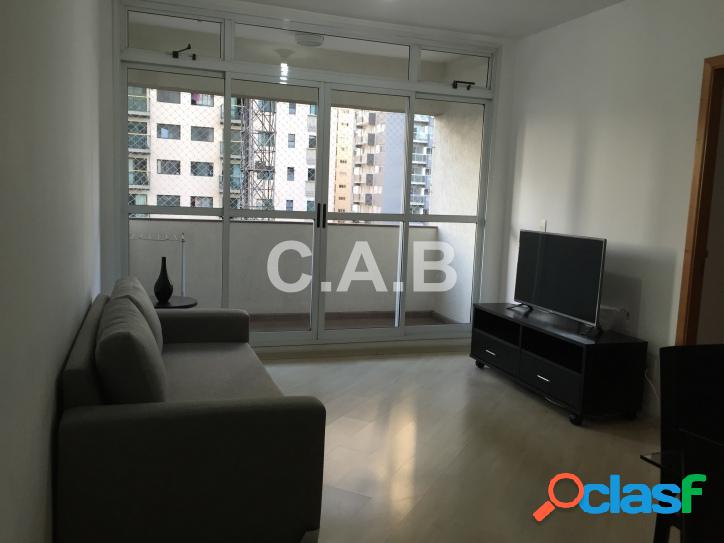 Apartamento 1 quarto mobiliado em Alphaville edificio Master