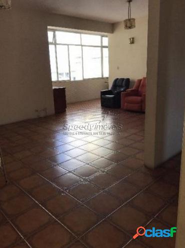 Apartamento em Santos, no José Menino, 3 dormitórios.