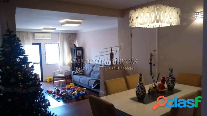 Apartamento á venda Gonzaga, Santos - 3 dormitórios