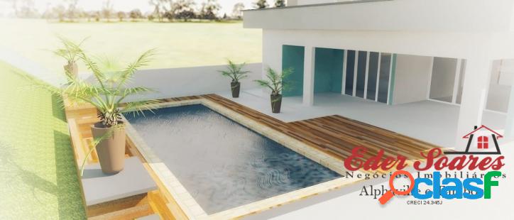 Belíssima casa em construção no Valville 1