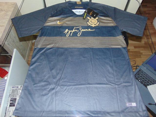 Camisa Corinthians III  - Nike - Preto e Dourado