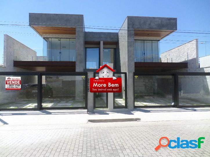 Casa Duplex 4 Quartos (3 Suítes)-Novo Portinho-Cabo Frio/RJ