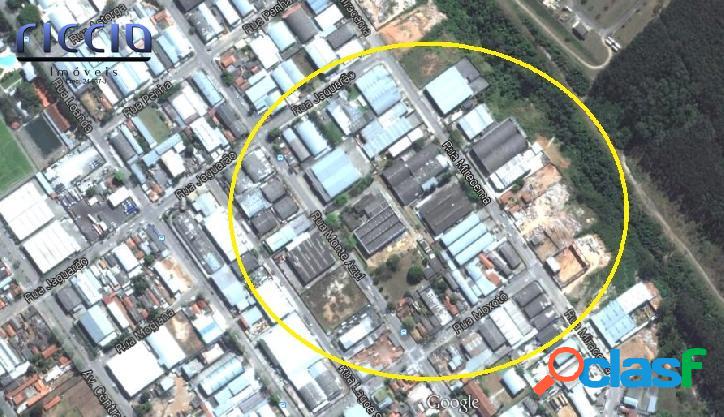 Chácaras Reunidas Área Industrial 2.595 m² - 30 mts