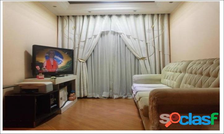 Excelente apartamento no Tatuapé, 3 dormitórios, 2 salas,