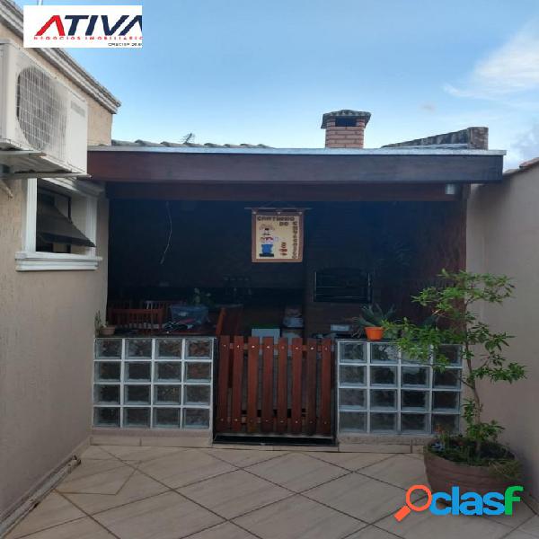 LINDA CASA - JD. VENEZA, 3 DORM, SUITE, PORTÃO AUTOM. AR