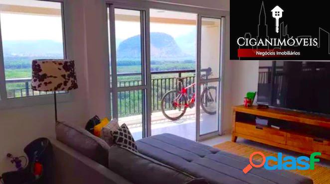 Península Way - 2Qts(1suíte) - 76m² - Vta livre - Sol