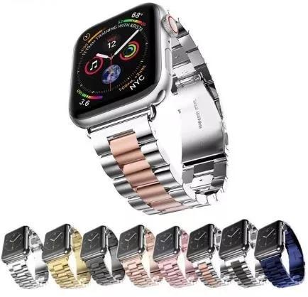 Pulseira Aço Inox Elos Para Apple Watch Series 1 2 3 4