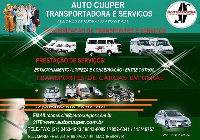 Serviços de terceirização de transportes