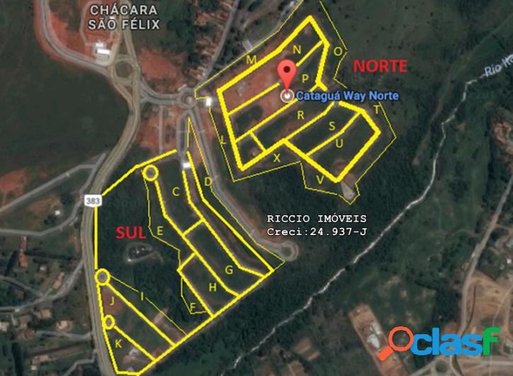 Terreno 275 m² Condomínio Catagua Way Sul - Quadra J