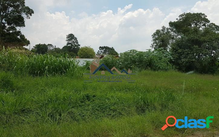 Terreno plano em condomínio alto padrão no km 39 da Raposo