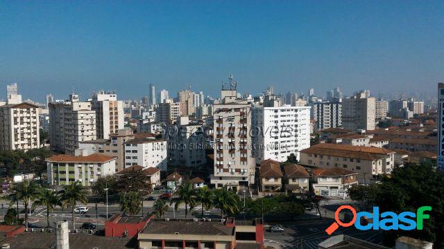 Venda apartamento em Santos, Estuário, 1 dormitório.