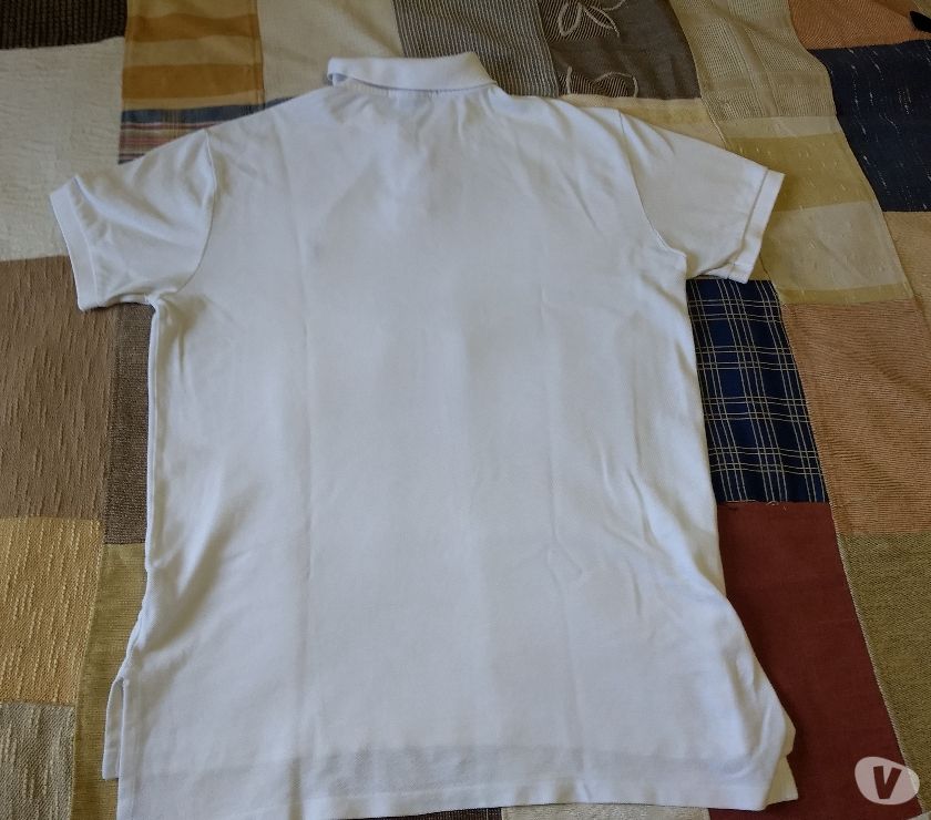 camisa polo ralph lauren branca