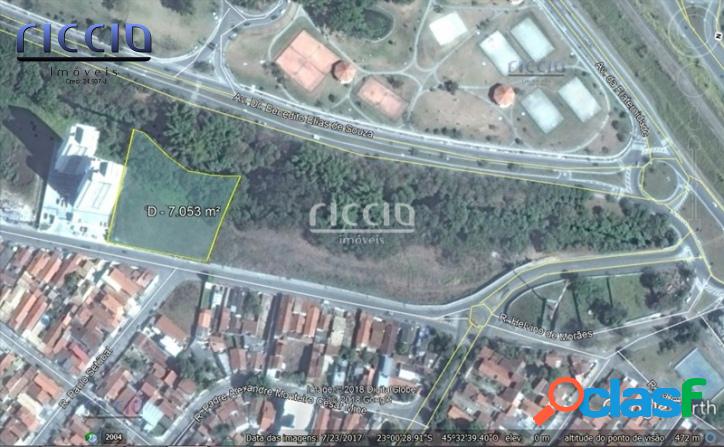 Área 7.053 m² Vila São José Taubaté para Incorporação