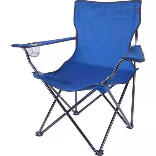 Cadeira Dobrável Sunfit Camping Com Porta Copo