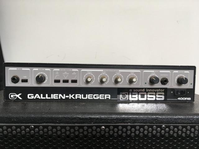 Combo Pré Amplificador Gk 400rb I + Caixa 200w Rms