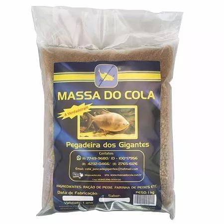 Kit 2kg Massa Do Cola P/ Pesca Tambas Tambaqui Pacu 2x1kg