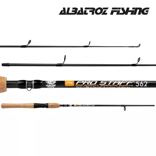 Vara De Molinete Carbono Pro Staff 1.68m 20lbs + Brinde