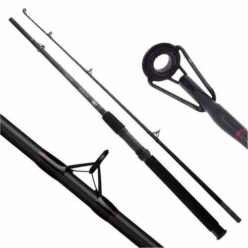 Vara Molinete Lumis Eclipse Fiberglass 6'8 Pes 30lb 2 Partes