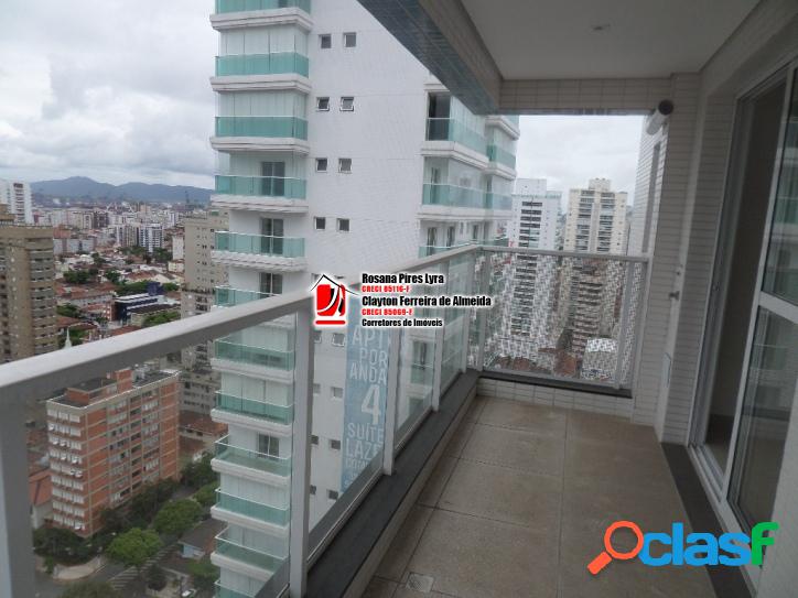 APARTAMENTO 1 SUITE 1 VAGA PRÉDIO NOVO EMBARÉ SANTOS