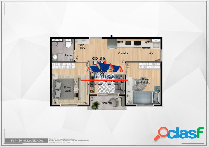APARTAMENTO LANÇAMENTO ITAQUERA 2 QUARTOS COM VARANDA