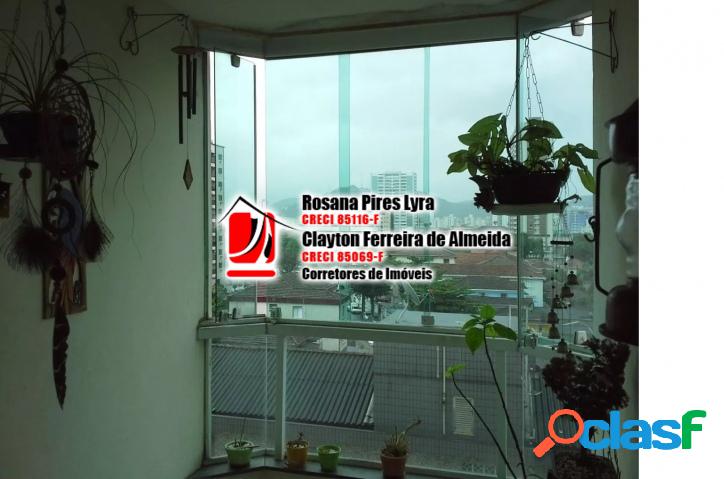 APTO 2 QUARTOS 2 WC 1 VAGA ENCRUZILHADA SANTOS