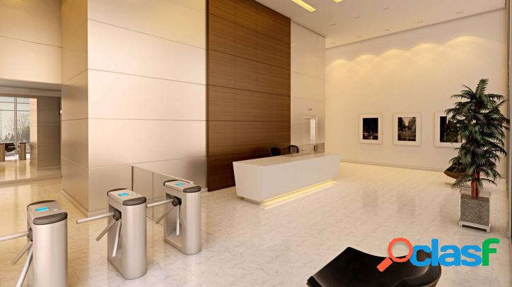 Alpha Office - Sala de 50m², 1 vg, 1 banheiro, nova