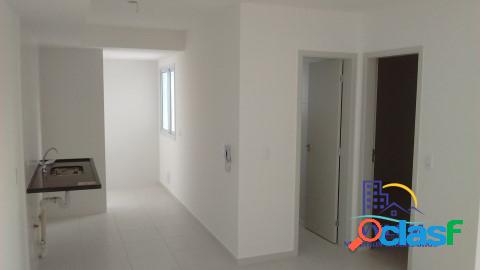 Apartamento 51,00 m², 01 dormitório, 01 vaga coberta