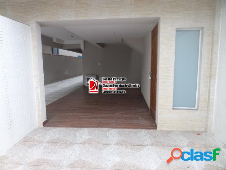 CASA DUPLEX EM VILLAGIO 2 DORM 1 S. 2 VAGAS ESTUÁRIO SANTOS