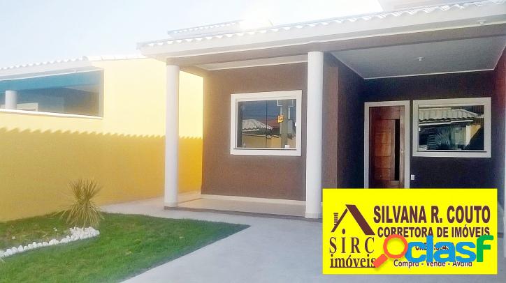 Casa 3 Qts, Jd. Atlant. Oeste R$ 405 Mil
