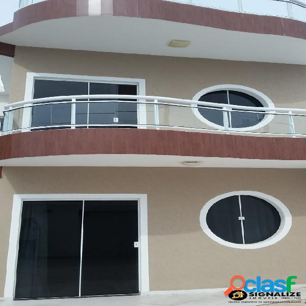 Casa triplex, 3 quartos, fino trato, Novo Portinho C. Frio