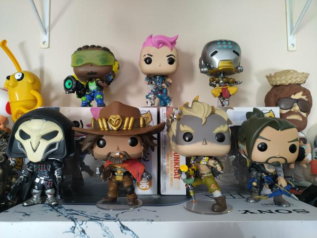 FUNKO POP OVERWATCH (todos com caixa)