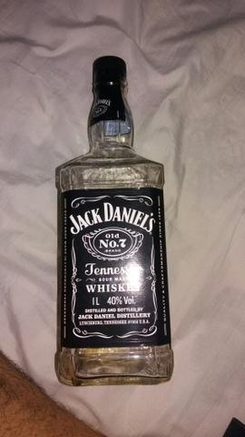 Garrafas jack daniels para artesanato e outros fins