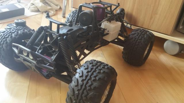 Hpi savage - automodelo à combustão off-road savage 4.6